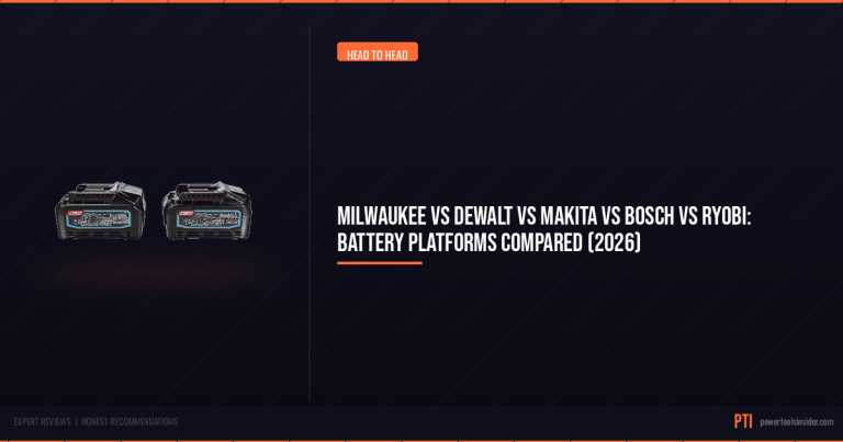 Battery Platforms 2026: Milwaukee vs DeWalt vs Makita - Power Tool Insider